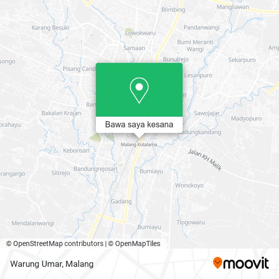 Peta Warung Umar