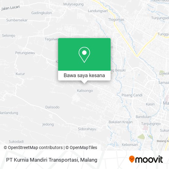 Peta PT Kurnia Mandiri Transportasi