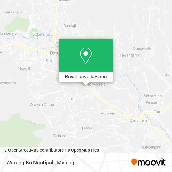 Peta Warung Bu Ngatipah