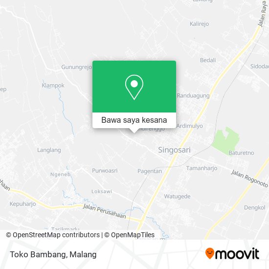 Peta Toko Bambang