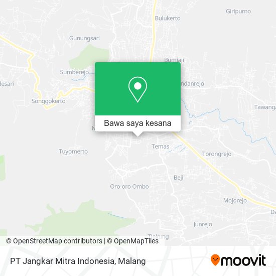 Peta PT Jangkar Mitra Indonesia