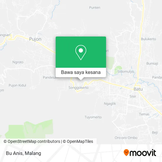 Peta Bu Anis
