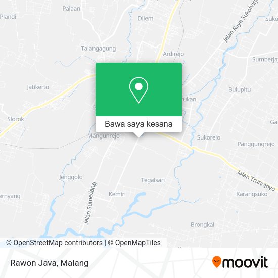 Peta Rawon Java