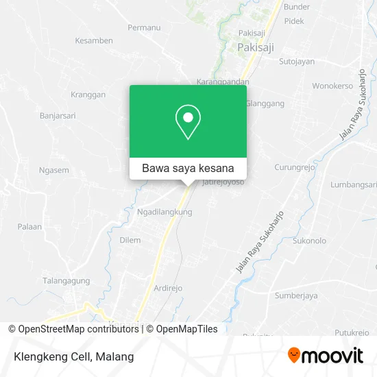 Peta Klengkeng Cell