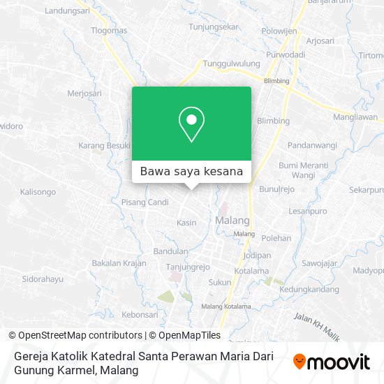 Peta Gereja Katolik Katedral Santa Perawan Maria Dari Gunung Karmel
