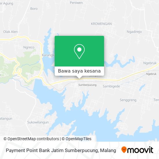 Peta Payment Point Bank Jatim Sumberpucung