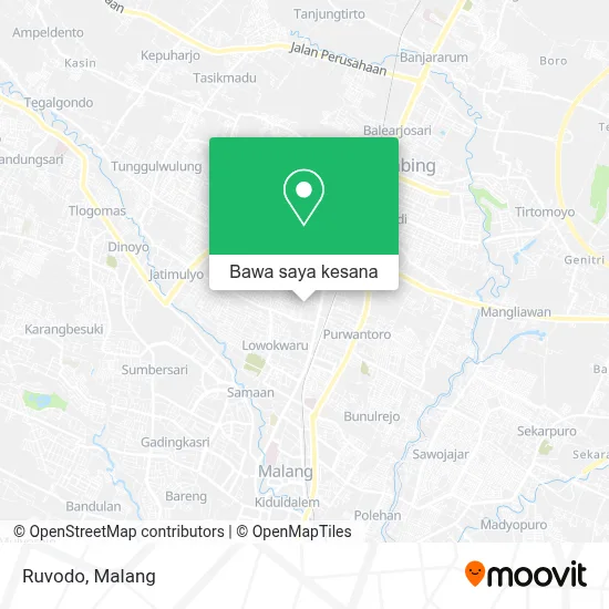 Peta Ruvodo