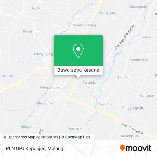 Peta PLN UPJ Kepanjen