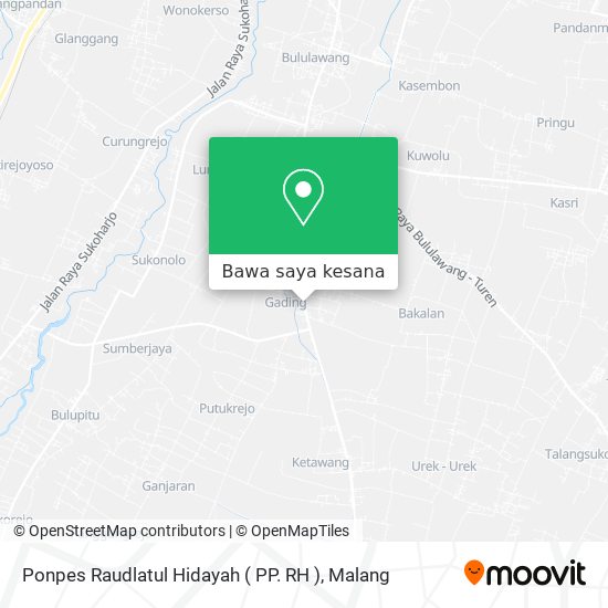 Peta Ponpes Raudlatul Hidayah ( PP. RH )
