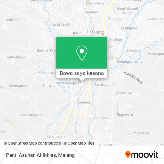Peta Panti Asuhan Al-Ikhlas