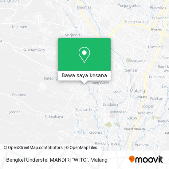 Peta Bengkel Understel MANDIRI "WITO"