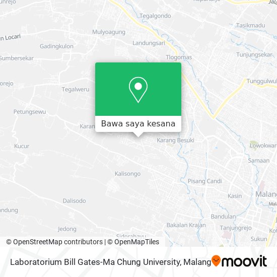 Peta Laboratorium Bill Gates-Ma Chung University