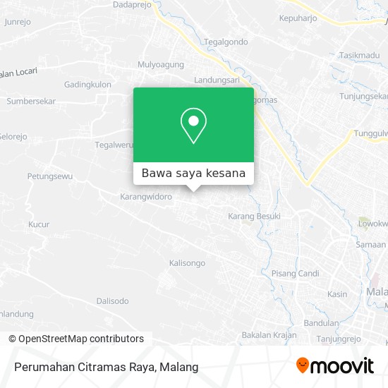 Peta Perumahan Citramas Raya