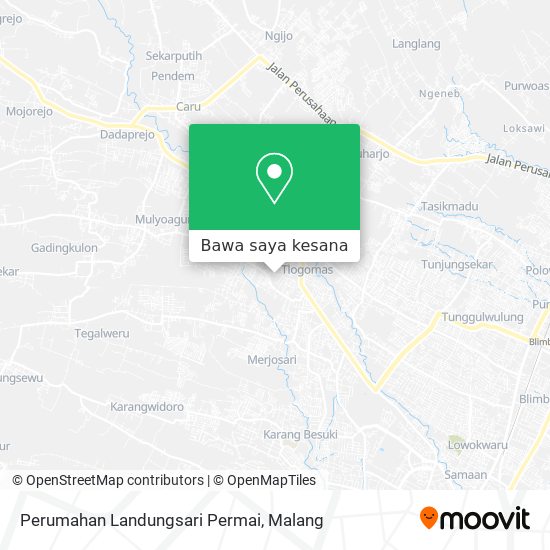 Peta Perumahan Landungsari Permai
