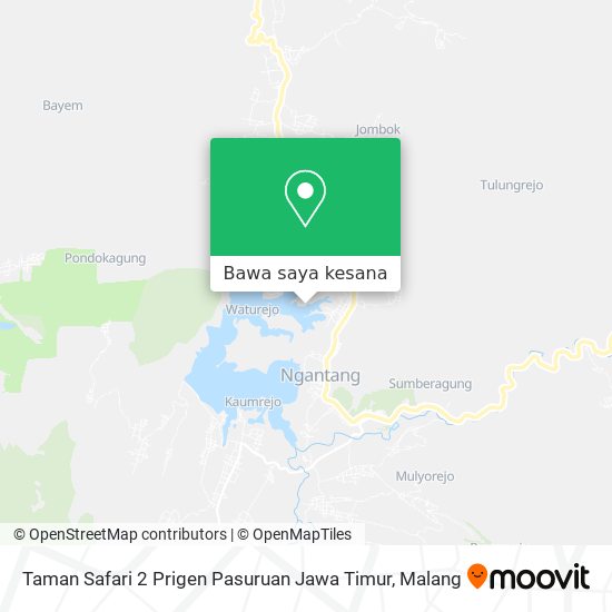 Peta Taman Safari 2 Prigen Pasuruan Jawa Timur