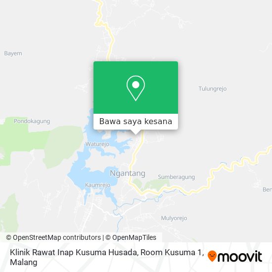 Peta Klinik Rawat Inap Kusuma Husada, Room Kusuma 1