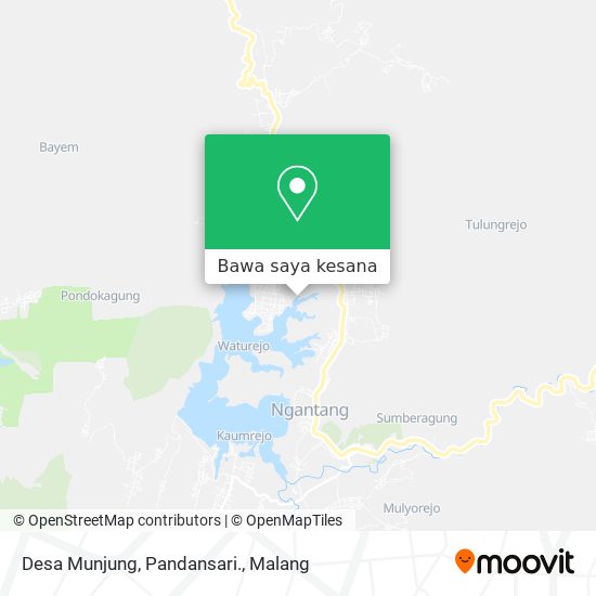 Peta Desa Munjung, Pandansari.