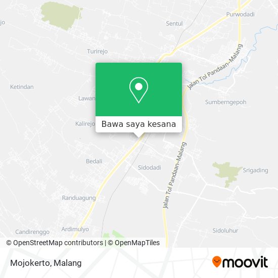 Peta Mojokerto