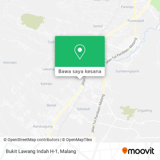 Peta Bukit Lawang Indah H-1