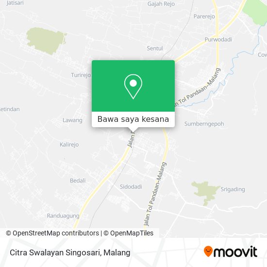 Peta Citra Swalayan Singosari