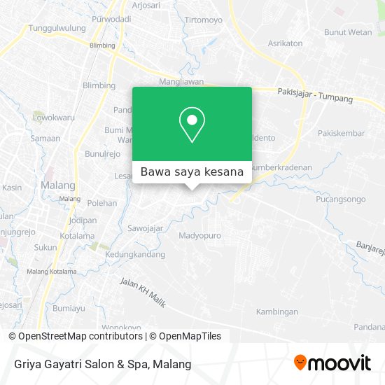 Peta Griya Gayatri Salon & Spa