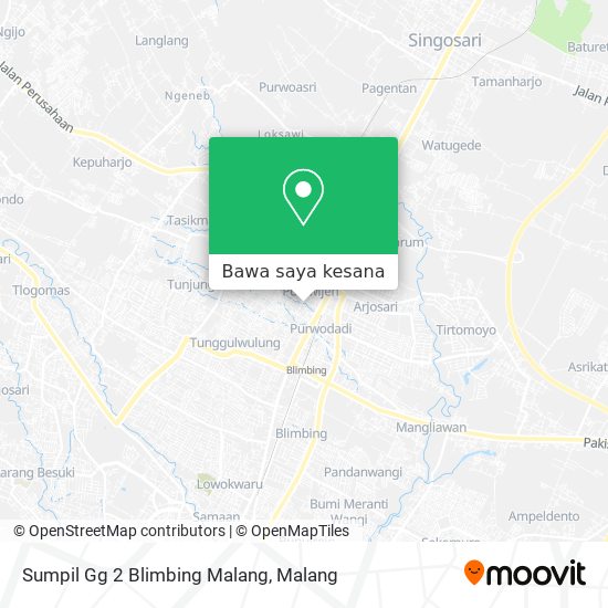 Peta Sumpil Gg 2 Blimbing Malang