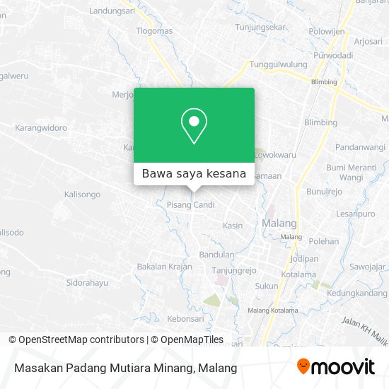 Peta Masakan Padang Mutiara Minang
