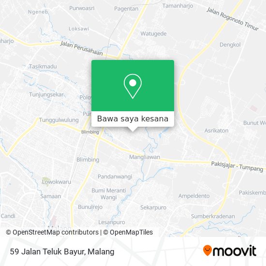 Peta 59 Jalan Teluk Bayur