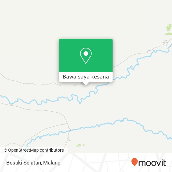 Peta Besuki Selatan