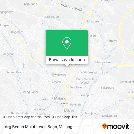 Peta drg Bedah Mulut Irwan Baga