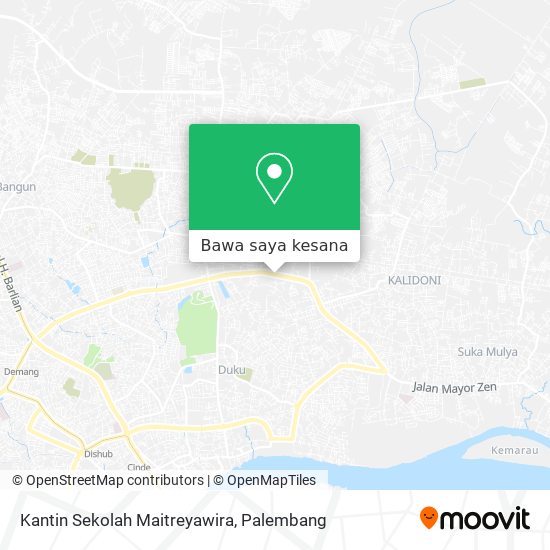 Peta Kantin Sekolah Maitreyawira