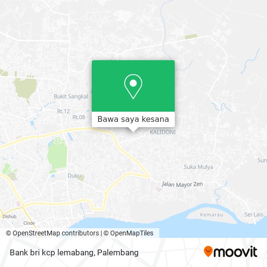 Peta Bank bri kcp lemabang