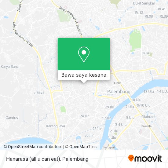 Peta Hanarasa (all u can eat)