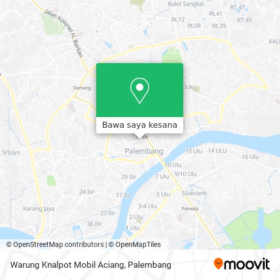 Peta Warung Knalpot Mobil Aciang
