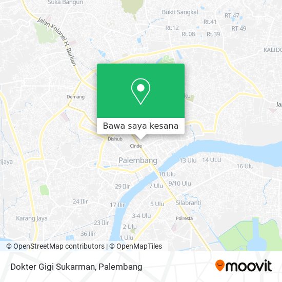 Peta Dokter Gigi Sukarman