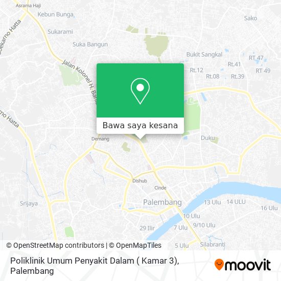 Peta Poliklinik Umum Penyakit Dalam ( Kamar 3)