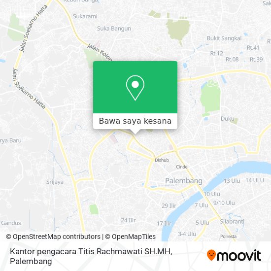 Peta Kantor pengacara Titis Rachmawati SH.MH