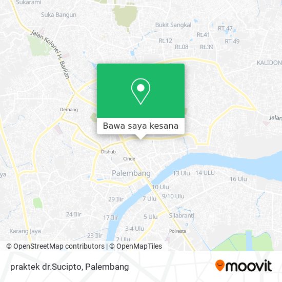 Peta praktek dr.Sucipto
