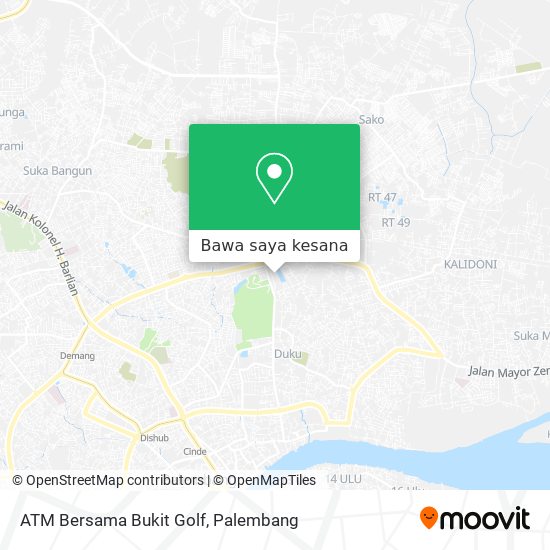 Peta ATM Bersama Bukit Golf
