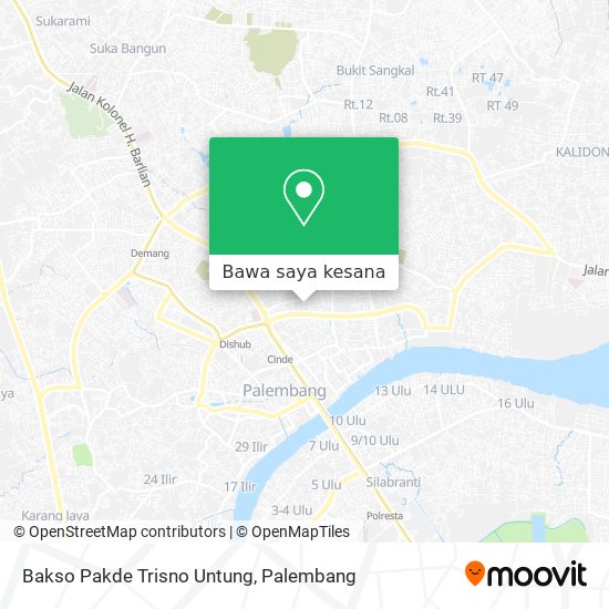 Peta Bakso Pakde Trisno Untung
