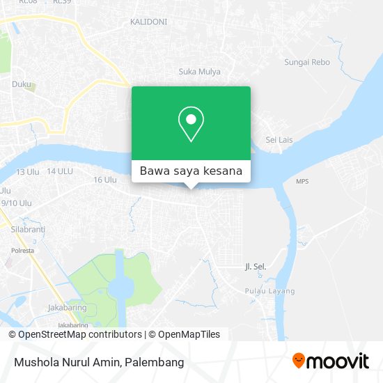 Peta Mushola Nurul Amin