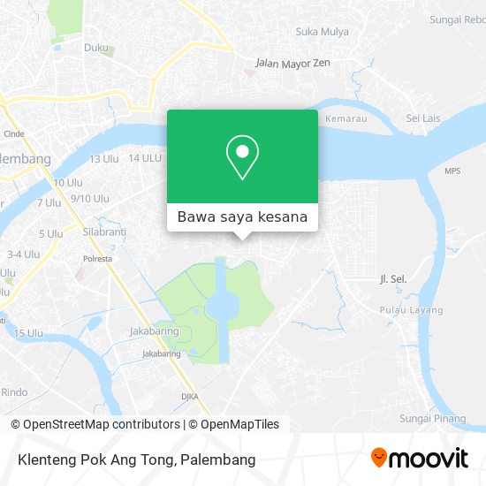 Peta Klenteng Pok Ang Tong