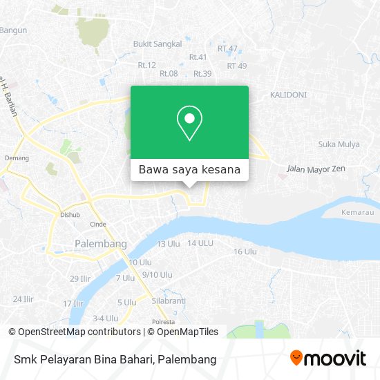 Peta Smk Pelayaran Bina Bahari