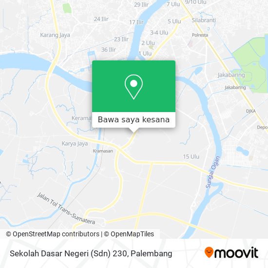 Peta Sekolah Dasar Negeri (Sdn) 230