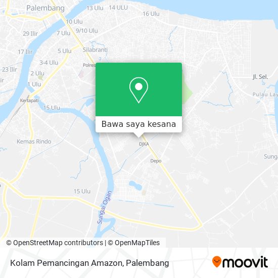 Peta Kolam Pemancingan Amazon