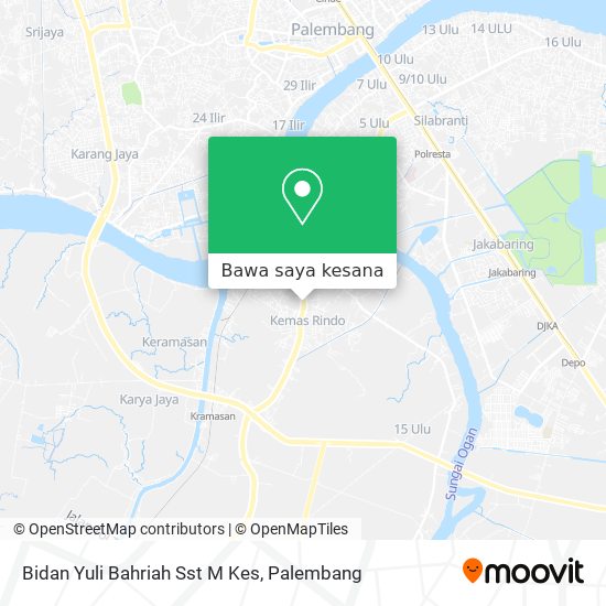 Peta Bidan Yuli Bahriah Sst M Kes
