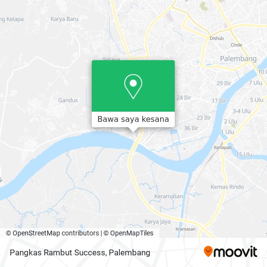 Peta Pangkas Rambut Success