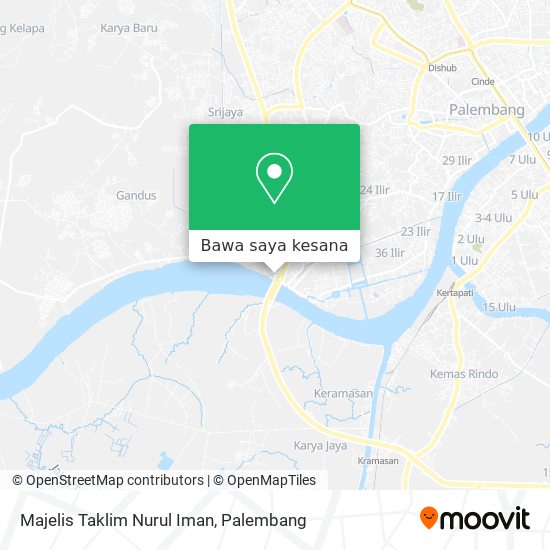 Peta Majelis Taklim Nurul Iman