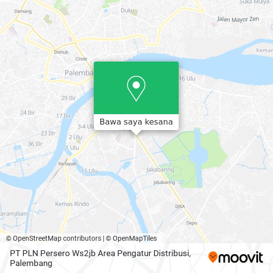 Peta PT PLN Persero Ws2jb Area Pengatur Distribusi