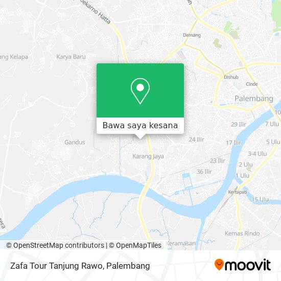 Peta Zafa Tour Tanjung Rawo